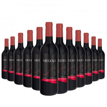 VIRTUOSO SELECTION OF 12 BOTTLES OF RED WINE CABERNET SAUVIGNON VIRTUOSO SELECTION OF 12 BOTTLES OF RED WINE CABERNET SAUVIGNON