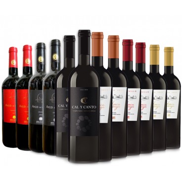 Selection 12 bottles of the best D.O. spanish wines. Selection 12 bottles of the best D.O. spanish wines.