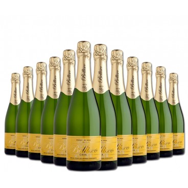SELECTION OF 12 BOTTLES OF PREMIUM BELLISCO BRUT NATURE CAVA. SELECTION OF 12 BOTTLES OF PREMIUM BELLISCO BRUT NATURE CAVA.