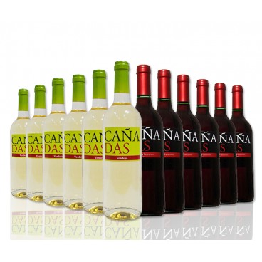 Selection of 12 bottles “Cañadas” spanish wine of Tierra de Castilla. Selection of 12 bottles “Cañadas” spanish wine of Tierra de Castilla.
