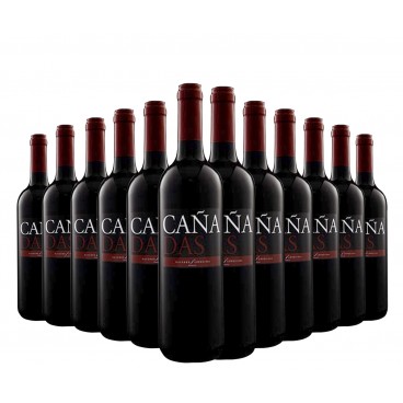 Selection of 12 bottles “Cañadas” spanish red wine of Tierra de Castilla. Selection of 12 bottles “Cañadas” spanish red wine of Tierra de Castilla.