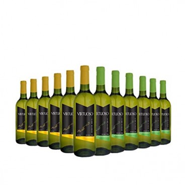 12 BOTTLES OF WHITE MONOVARIETAL SPANISH WINE 12 BOTTLES OF WHITE MONOVARIETAL SPANISH WINE