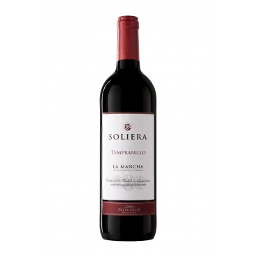 Pack of 12 spanish red Tempranillo wine "Soliera" D.O. La Mancha Pack of 12 spanish red Tempranillo wine "Soliera" D.O. La Mancha