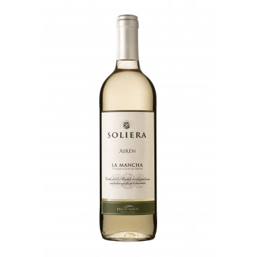 Pack of 12 spanish Airén white wine "Soliera" D.O. La Mancha Pack of 12 spanish Airén white wine "Soliera" D.O. La Mancha