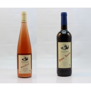12 bottles “Piedra escrita” spanish red and rose wine D.O. Vinos de Madrid. 15% vol. 12 bottles “Piedra escrita” spanish red and rose wine D.O. Vinos de Madrid. 15% vol.