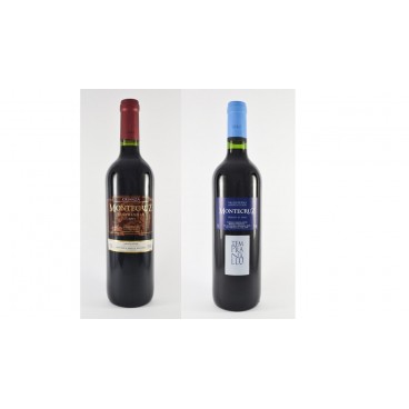 12 bottles of spanish red Tempranillo La Mancha wine "Montecruz" young and crianza D.O. Valdepeñas 12 bottles of spanish red Tempranillo La Mancha wine "Montecruz" young and crianza D.O. Valdepeñas