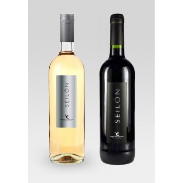 SELECTION OF 12 BOTTLES D.O. RIBERA DEL GUADIANA "SEILON" RED & WHITE WINE SELECTION OF 12 BOTTLES D.O. RIBERA DEL GUADIANA "SEILON" RED & WHITE WINE
