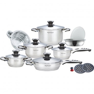 Batería de cocina Royalty Haus 16 piezas Batería de cocina Royalty Haus 16 piezas