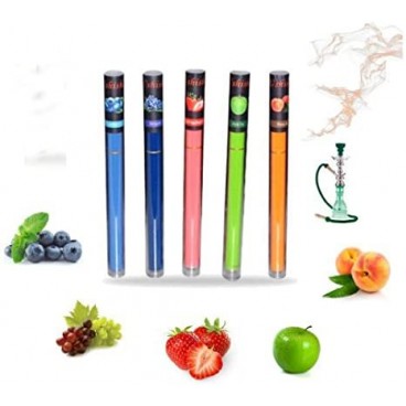 Cigarillos Eléctrónicos Ushisha 5 unidades con Sabores Diferentes Cigarillos Eléctrónicos Ushisha 5 unidades con Sabores Diferentes