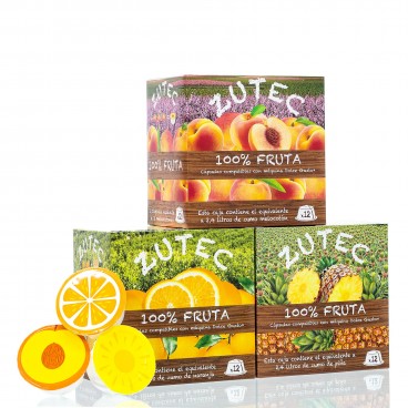 Pack de 3 cajas de capsulas de Zumo Natural Compatible con Dolce Gusto Pack de 3 cajas de capsulas de Zumo Natural Compatible con Dolce Gusto
